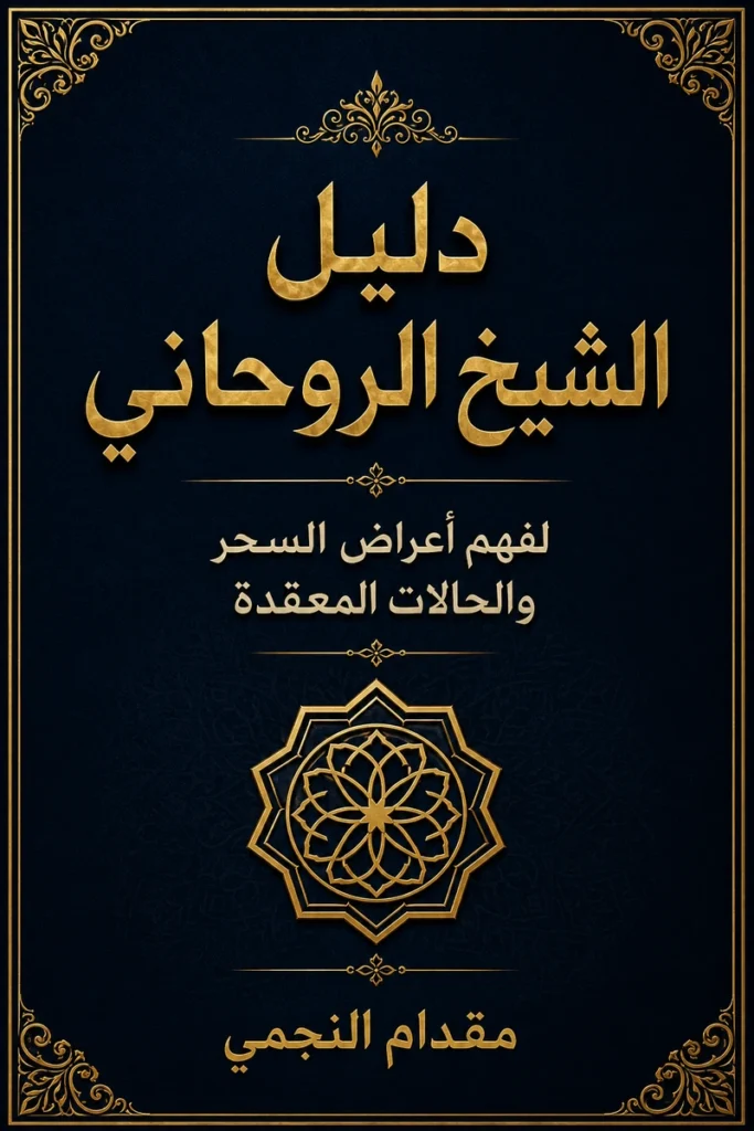 غلاف كتاب مقدام النجمي لفهم أعراض السحر والحالات الروحانية المعقدة